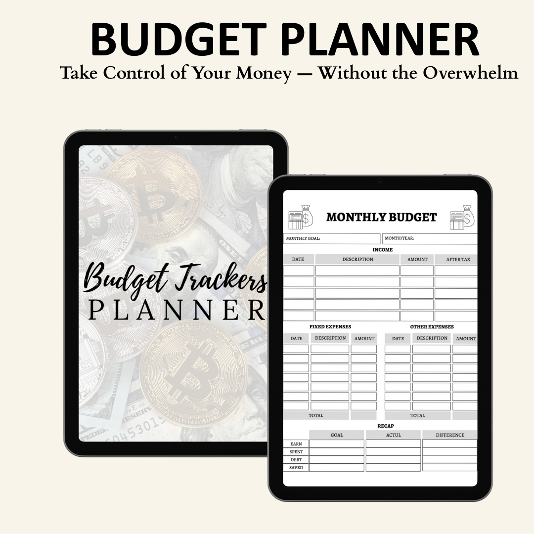 The Ultimate Budget Planner – Canva Editable Template